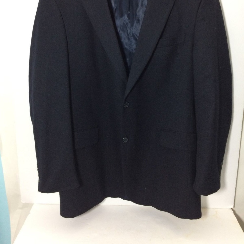JOS. A. BANK 2 Button Suit Size L44 Wool Cashmere - Picture 7 of 7